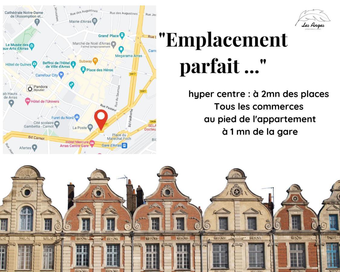 L'Eden - 2 Chambres - Centre Ville - Ascenseur Arras Dış mekan fotoğraf